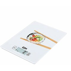 кухонные весы EDM Белый 5 kg (14 x 19.5 cm) цена и информация | Кухонные весы | 220.lv