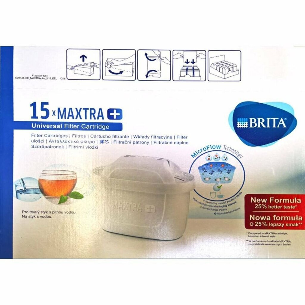 Brita Maxtra+, 15 gab. цена и информация | Ūdens filtri | 220.lv