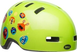 Детский шлем BELL Lil Ripper monsters, S, зеленый цвет цена и информация | Шлемы | 220.lv