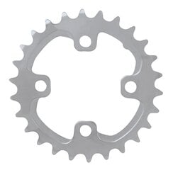 Priekšējā zvaigzne Shimano, 64 mm цена и информация | Другие запчасти для велосипеда | 220.lv