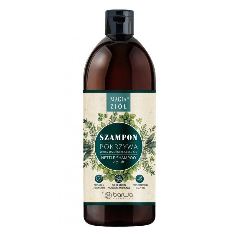 Nātru matu šampūns Barwa Magic of Herbs, 450 ml cena un informācija | Šampūni | 220.lv