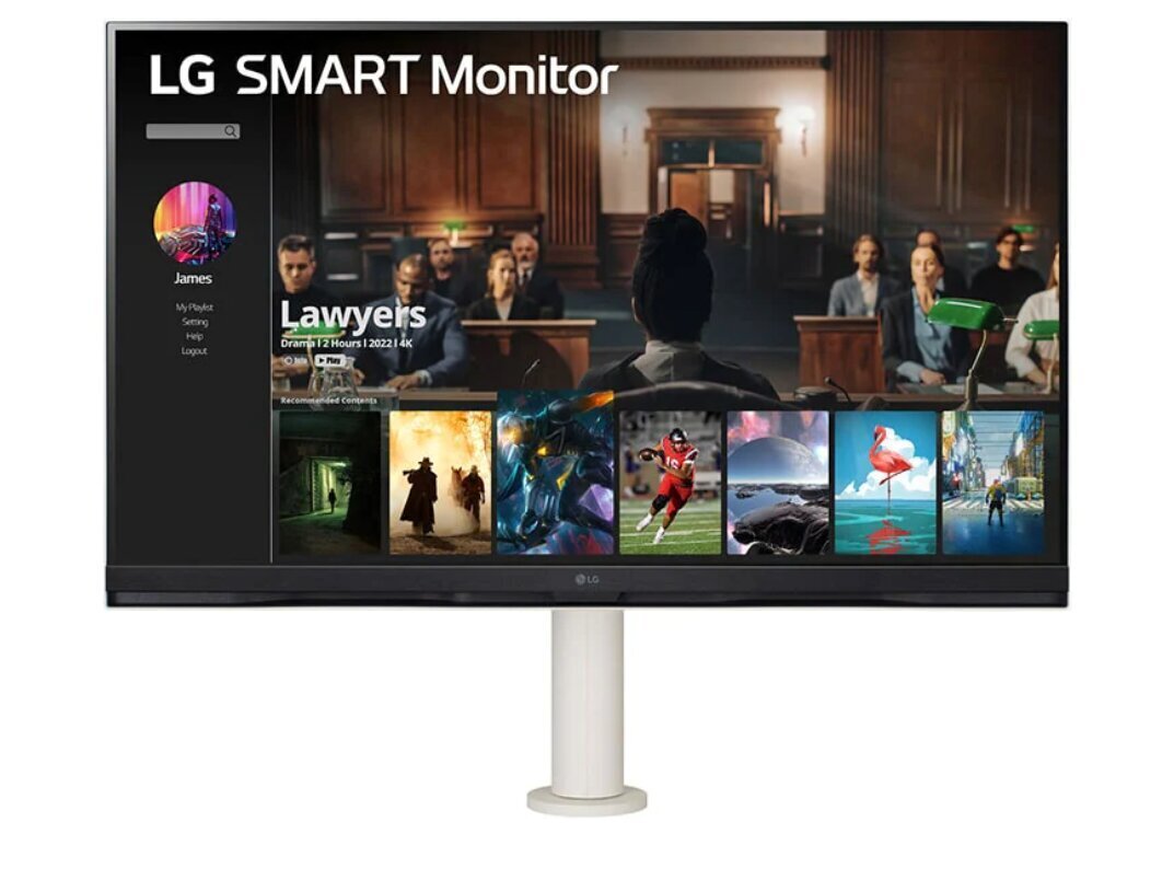 LG 32SQ780S-W цена и информация | Monitori | 220.lv