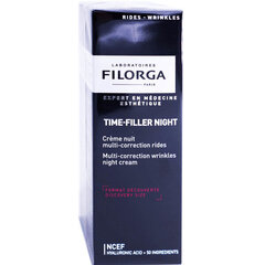 Krēms FILORGA TIME-FILLER NIGHT Absolute Wrinkle Correction, 30 ml cena un informācija | Sejas krēmi | 220.lv