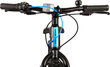 Bērnu velosipēds Volare Gradient Black/Blue/Aqua – 6 speed – Prime Collection (Rata izmērs: 20”) цена и информация | Velosipēdi | 220.lv