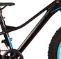 Bērnu velosipēds Volare Gradient Black/Blue/Aqua – 6 speed – Prime Collection (Rata izmērs: 20”) цена и информация | Velosipēdi | 220.lv