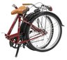 Saliekams velosipēds Azimut Fold 24" 2023, sarkans cena un informācija | Velosipēdi | 220.lv