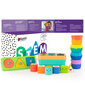 SASSY STEM Šķirojamās un saliekamās rotaļlietas, 12 gab. цена и информация | Rotaļlietas zīdaiņiem | 220.lv