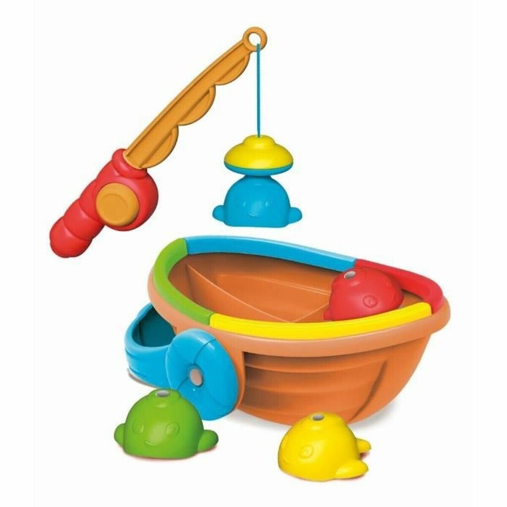 Makšķerēšanas spēle Clementoni Colour Fishing cena un informācija | Rotaļlietas zīdaiņiem | 220.lv
