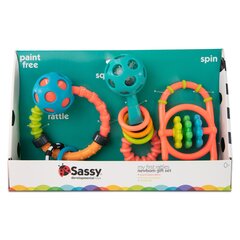 Набор Sassy My First Rattles цена и информация | Игрушки для малышей | 220.lv