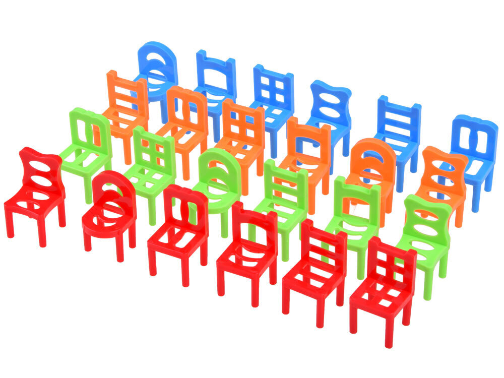 Arkādes spēle "Krītošie krēsli" cena un informācija | Attīstošās rotaļlietas | 220.lv