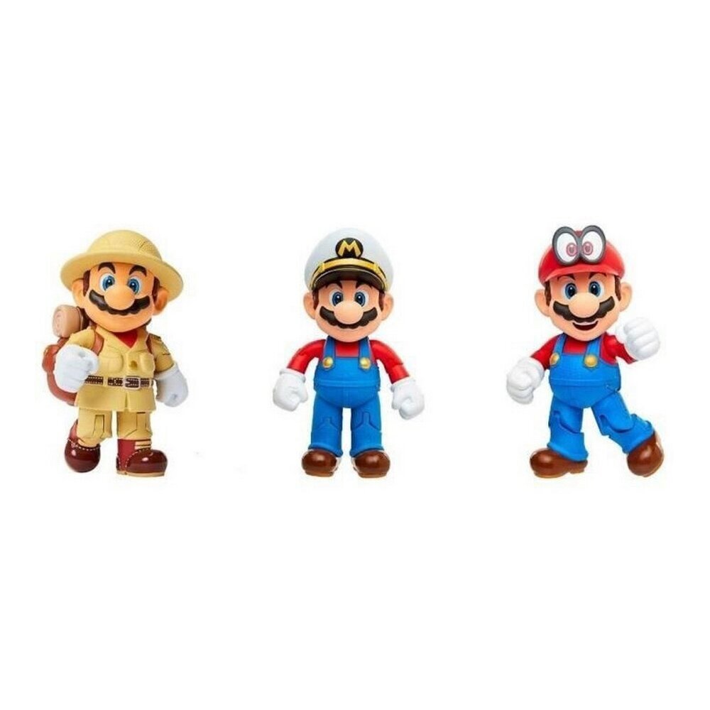 Figūriņu komplekts Jakks Pacific Super Mario Odissey, 10 cm cena un informācija | Rotaļlietas zēniem | 220.lv