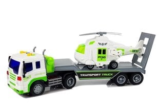Игрушка для перевозки автомобилей с вертолетом цена и информация | Игрушки для мальчиков | 220.lv