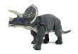 Liels rotaļlietu dinozaurs "Triceratopss", pelēks cena un informācija | Rotaļlietas zēniem | 220.lv