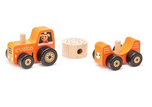 Koka traktora bloki cena un informācija | Rotaļlietas zēniem | 220.lv