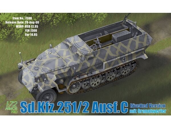 Konstruktors Dragon - Sd.Kfz.251/2 Ausf.C cena un informācija | Konstruktori | 220.lv