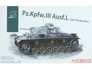 Konstruktors Dragon - Pz.Kpfw. III Ausf. L late production, 1/72, 7645 cena un informācija | Dragon Rotaļlietas, bērnu preces | 220.lv