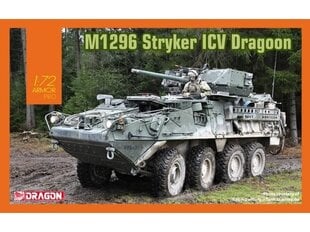 Konstruktors Dragon - M1296 Stryker ICV Dragoon, 1/72, 7686 cena un informācija | Dragon Rotaļlietas, bērnu preces | 220.lv