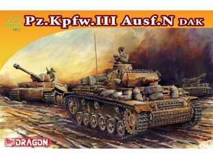 Konstruktors Dragon - Pz.Kpfw. III Ausf. N, 1/72, 7386 cena un informācija | Konstruktori | 220.lv