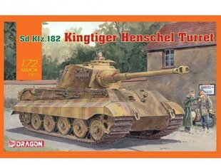 Konstruktors Dragon - Sd.Kfz.182 Kingtiger Henschel Turret, 1/72, 7558 cena un informācija | Konstruktori | 220.lv