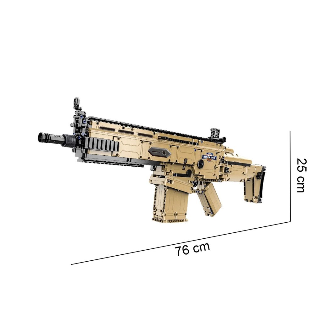 Bloki Machine gun Cada 1406 gab. cena un informācija | Konstruktori | 220.lv