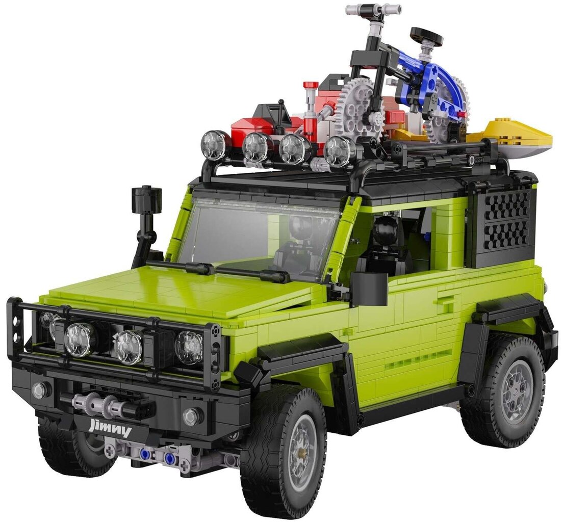 Bloki apvidus auto Off Roader 2-in-1 Suzuki Jimny Cada C62001W 1803 gab. cena un informācija | Konstruktori | 220.lv