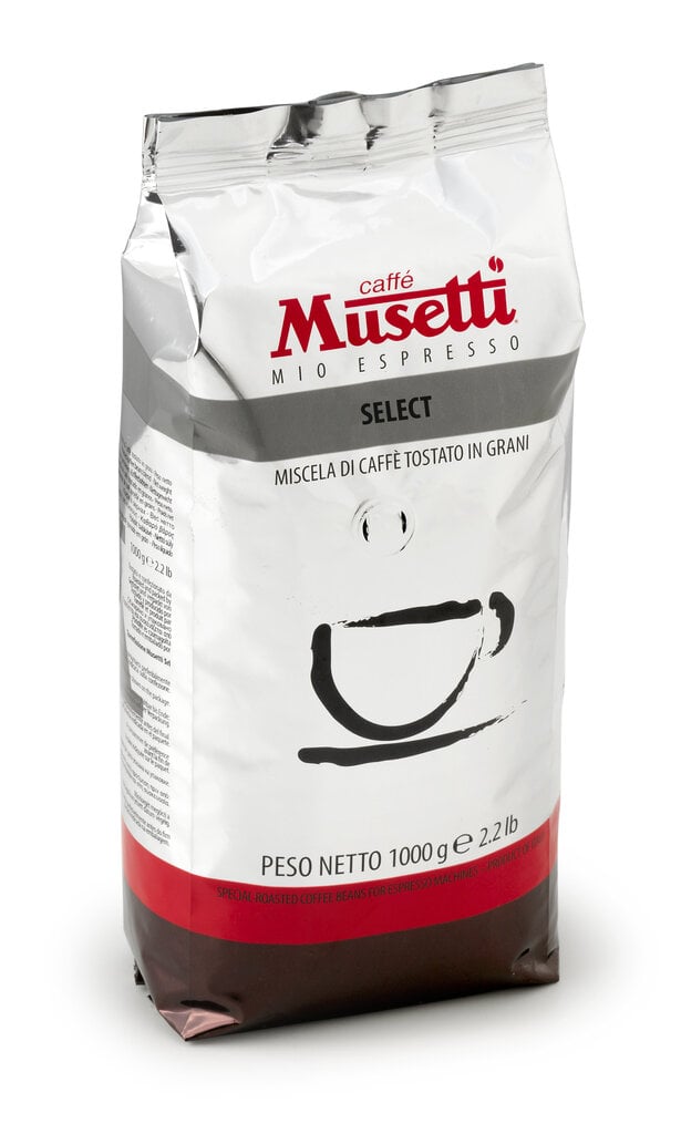 Kafijas pupiņas Musetti Select 1kg цена и информация | Kafija, kakao | 220.lv