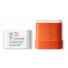 Minerālu sauļošanās līdzeklis SVR Sun Secure Stick Mineral SPF50, 10 g cena un informācija | Sauļošanās krēmi | 220.lv