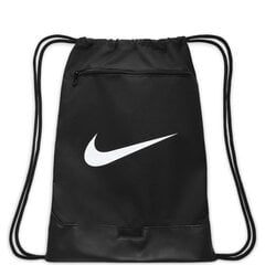 Sporta soma Nike Brasilia 9.5 Training Gym Sack, 18 L, melna cena un informācija | Nike Rotaļlietas, bērnu preces | 220.lv