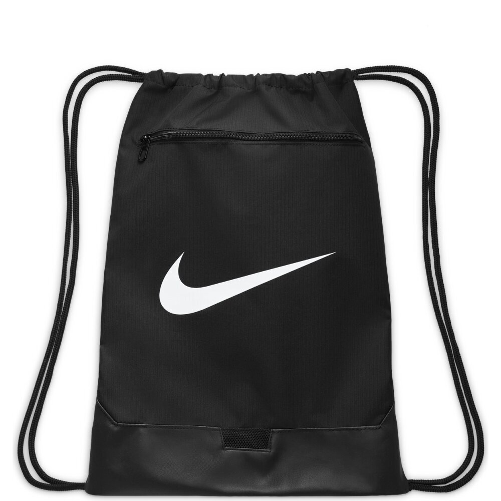 Sporta soma Nike Brasilia 9.5 Training Gym Sack, 18 L, melna цена и информация | Sporta somas un mugursomas | 220.lv