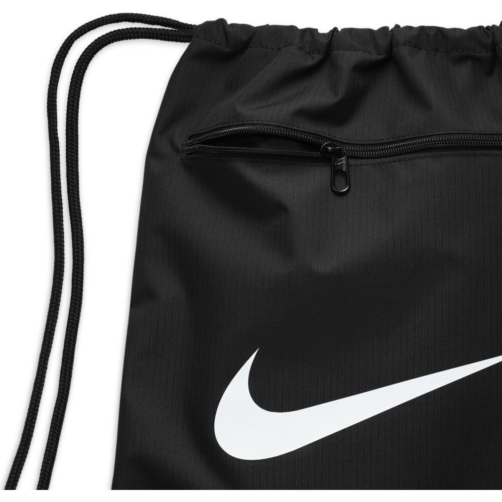 Sporta soma Nike Brasilia 9.5 Training Gym Sack, 18 L, melna цена и информация | Sporta somas un mugursomas | 220.lv