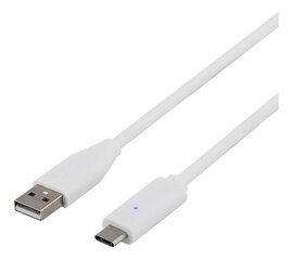 Deltaco USBC-1009 USB 2.0, 1m цена и информация | Кабели для телефонов | 220.lv