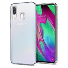 Spigen Liquid Crystal Samsung A40 A405 618CS26245 Clear цена и информация | Чехлы для телефонов | 220.lv