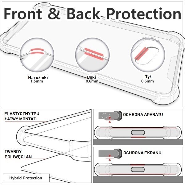 Telefona vāciņš Mercury Super Protect iPhone X/Xs, Caurspīdīgs cena un informācija | Telefonu vāciņi, maciņi | 220.lv