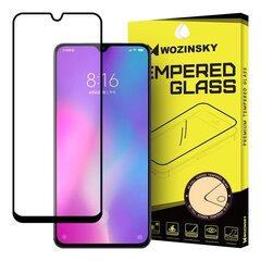 LCD aizsargstikls "Wozinsky 5D Full Glue" Xiaomi Mi 9 Lite/ Mi CC9 iebūvēts korpuss, melns цена и информация | Защитные пленки для телефонов | 220.lv