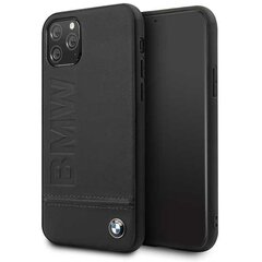 Telefona vāciņš Etui hardcase BMW BMHCN65LLSB iPhone 11 Pro Max, Melns cena un informācija | Telefonu vāciņi, maciņi | 220.lv