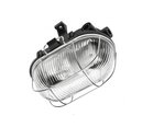 GTV lampa SANGUESA, 40W, E27, IP54, melns rāmis, ABS/stikls OS-KAM060-10