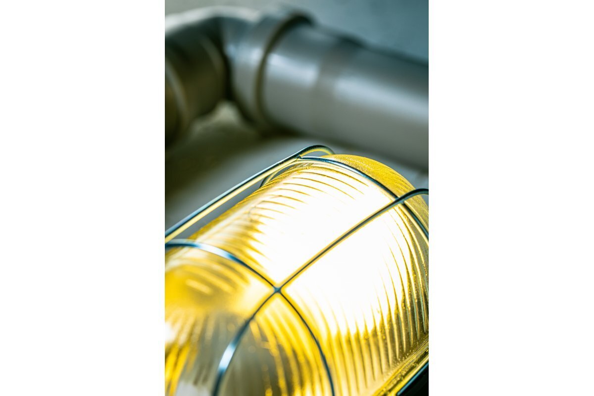 GTV lampa SANGUESA, 40W, E27, IP54, melns rāmis, ABS/stikls OS-KAM060-10 cena un informācija | Sienas lampas | 220.lv