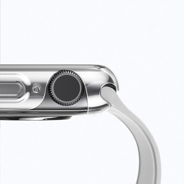 Aizsargvāciņš UNIQ etui Garde Apple Watch Series 4/5/6/SE 40mm Pelēks cena un informācija | Viedpulksteņu un viedo aproču aksesuāri | 220.lv
