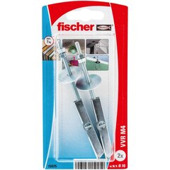 Шипы Fischer VVR M4K 15025 Металл (2 штук) цена и информация | Механические инструменты | 220.lv