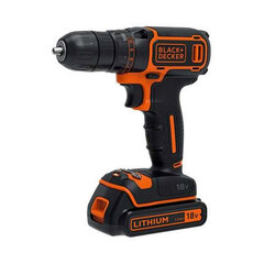 Шуруповерт Black &amp; Decker BDCDC18 18 V цена и информация | Black & Decker Сантехника, ремонт, вентиляция | 220.lv