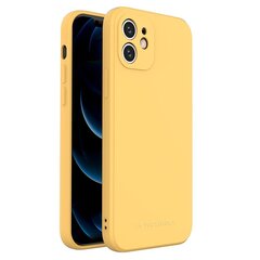 Telefona vāciņš Wozinsky Color Case, Silikona priekš iPhone XS Max Dzeltens цена и информация | Чехлы для телефонов | 220.lv