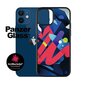 PanzerGlass ClearCase iPhone 12 Mini 5,4" Mikael B Limited Artist Edition Antibacterial цена и информация | Telefonu vāciņi, maciņi | 220.lv