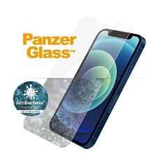 PanzerGlass Pro Standard Super+ iPhone 12 Mini Antibacterial cena un informācija | Ekrāna aizsargstikli | 220.lv