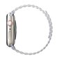 UNIQ pasek Revix Apple Watch Series 4|5|6|7|8|SE|SE2 38|40|41mm. Reversible Magnetic lilak-biały|lilac-white цена и информация | Viedpulksteņu un viedo aproču aksesuāri | 220.lv