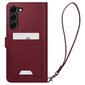 Spigen Wallet "S" Plus Sam S23 S911 burgundowy|burgundy ACS05724 цена и информация | Telefonu vāciņi, maciņi | 220.lv