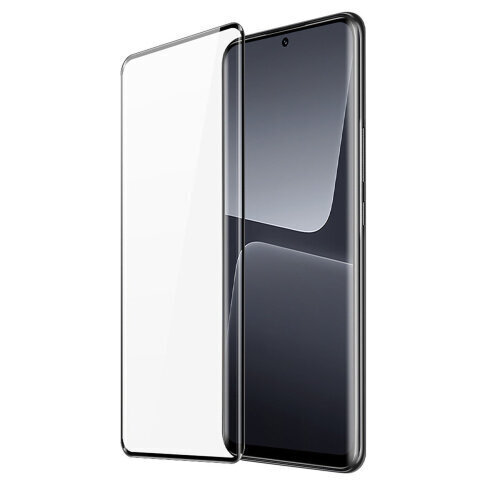 LCD aizsargstikls Dux Ducis Xiaomi 13 Pro melns cena un informācija | Ekrāna aizsargstikli | 220.lv