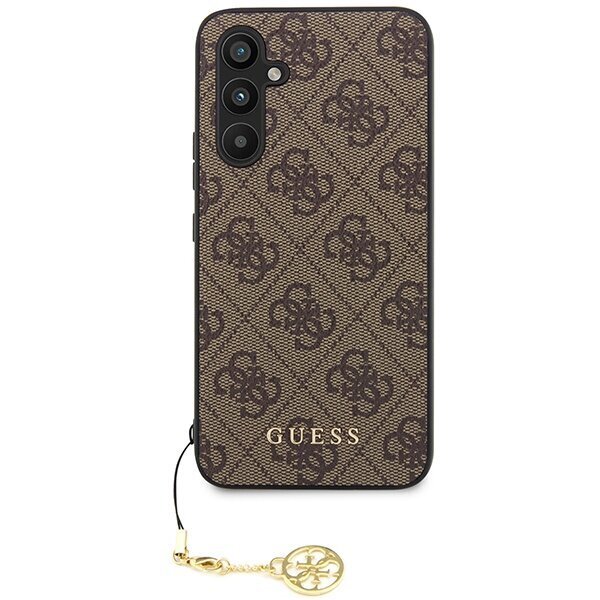 Korpuss Guess 4G Charms Collection do Galaxy A54 5G, brūns cena un informācija | Telefonu vāciņi, maciņi | 220.lv