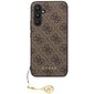 Korpuss Guess 4G Charms Collection do Galaxy A54 5G, brūns cena un informācija | Telefonu vāciņi, maciņi | 220.lv