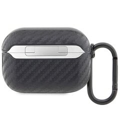 BMW BMAP2WMPUCA2 AirPods Pro 2 gen cover czarny|black Carbon Double Metal Logo cena un informācija | Austiņas | 220.lv