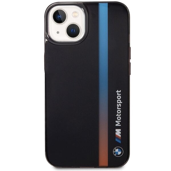 Etui BMW BMHCP14S22HVGV iPhone 14 6.1" czarny|black IML Tricolor Stripe цена и информация | Telefonu vāciņi, maciņi | 220.lv